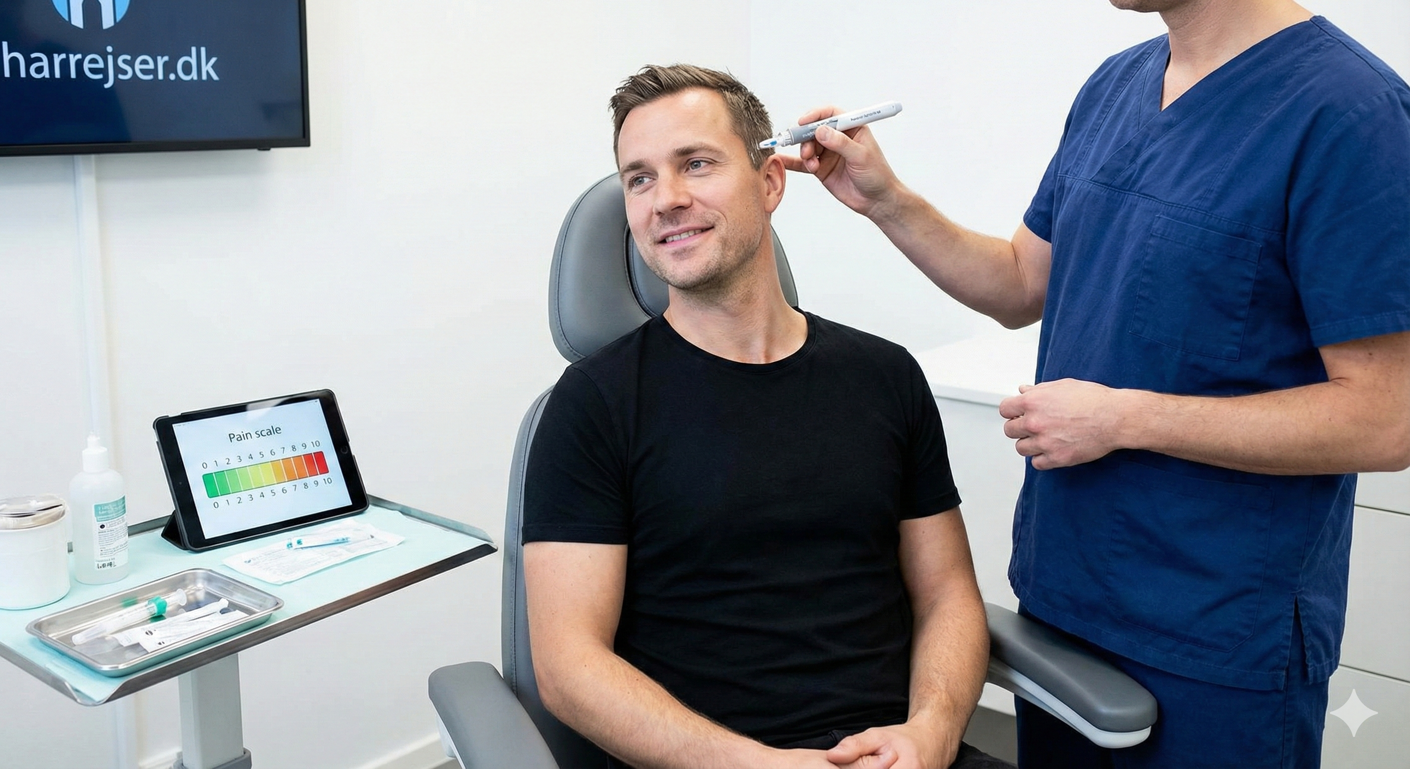 Gør en Hårtransplantation Ondt? Sandheden om Smerter og Bedøvelse