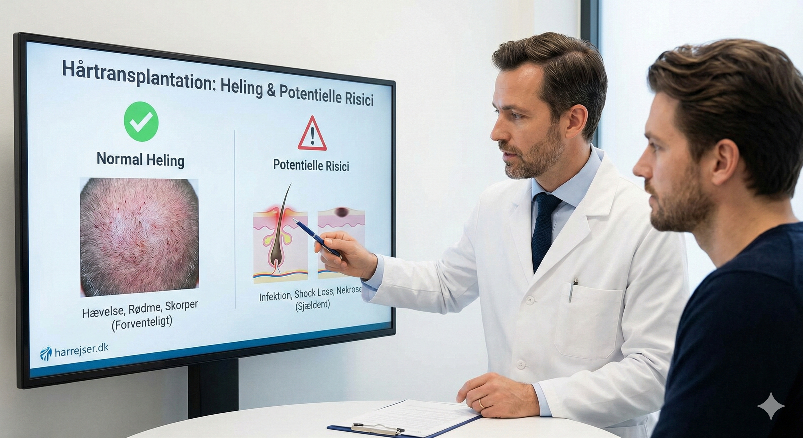 Risici og Bivirkninger ved Hårtransplantation: Den Ærlige Guide